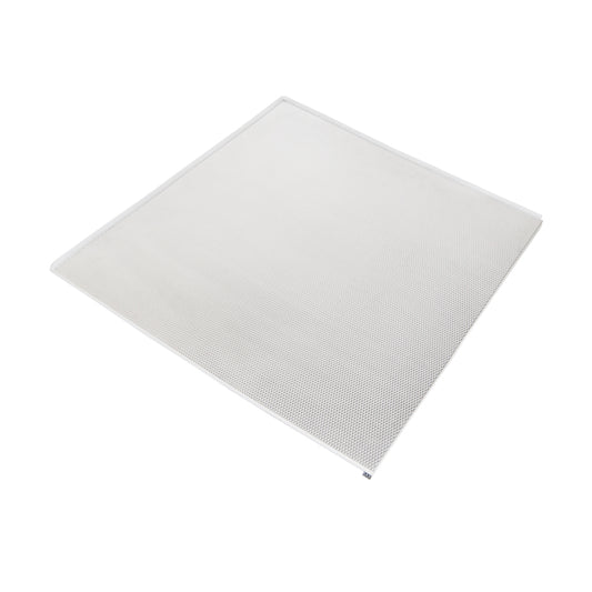 Emuca Fondo sotto lavello, pannello da 16 mm, modulo 800 mm, 768x580 mm, Tecnoplastica e Alluminio, Alluminio naturale