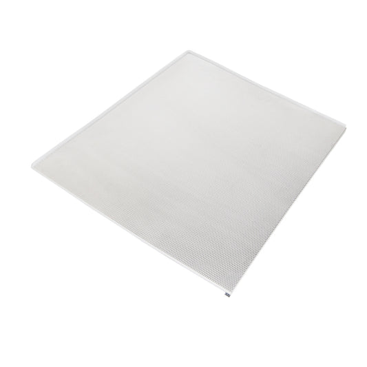 Emuca Fondo sotto lavello, pannello da 16 mm, modulo 900 mm, 868x580 mm, Tecnoplastica e Alluminio, Alluminio naturale