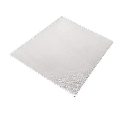 Emuca Fondo sotto lavello, pannello da 16 mm, modulo 1.000 mm, 968x580 mm, Tecnoplastica e Alluminio, Alluminio naturale