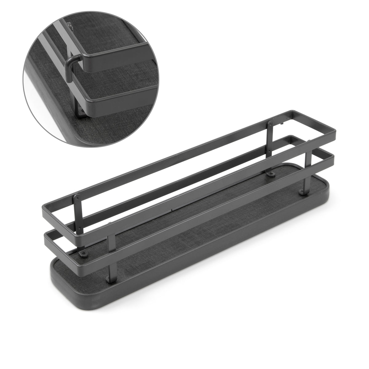 Portaspezie con 3 ripiani Titane per mobili da cucina o muro.