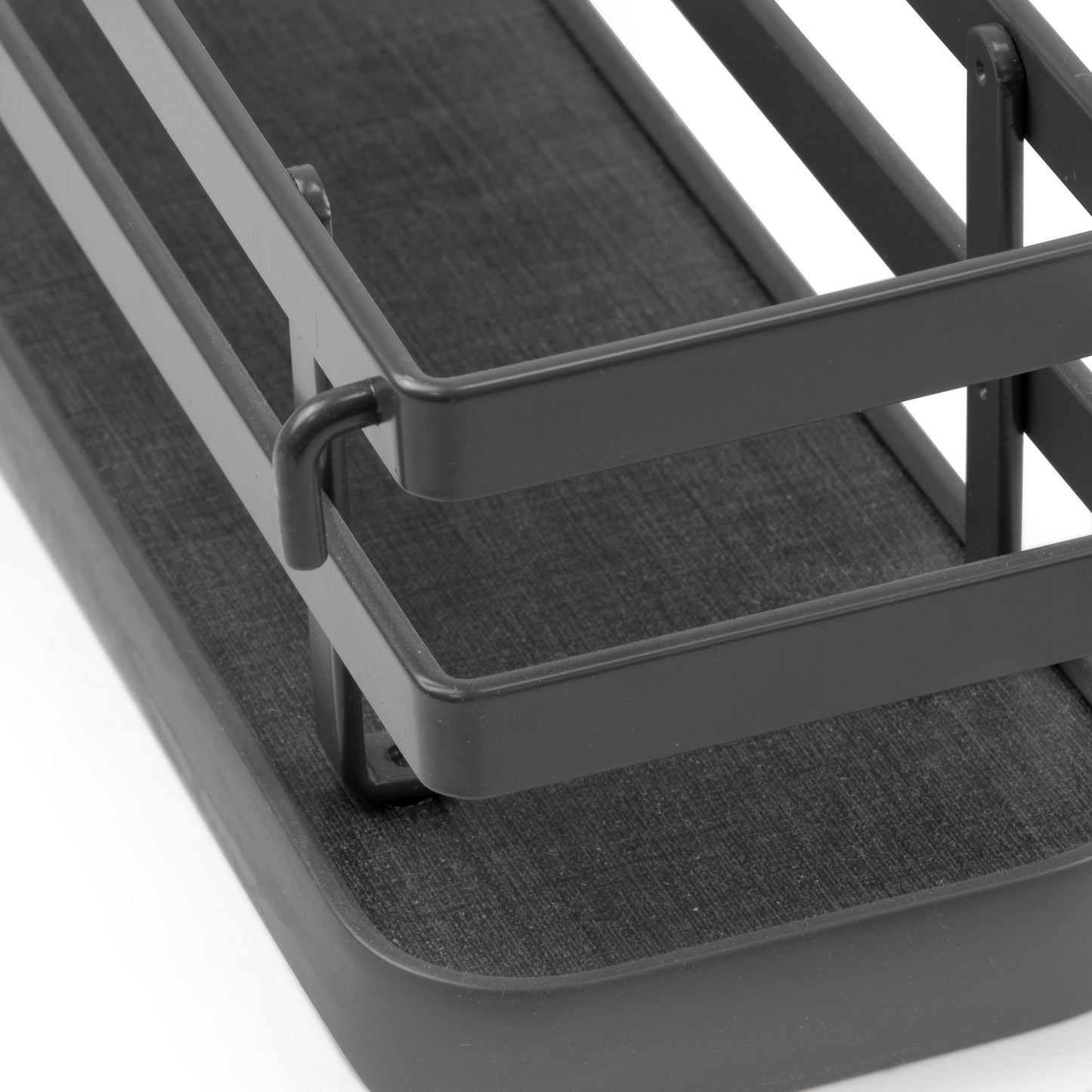 Emuca Kit di porta spezie Titane per mobile da cucina o pensile, Acciaio, Grigio antracite
