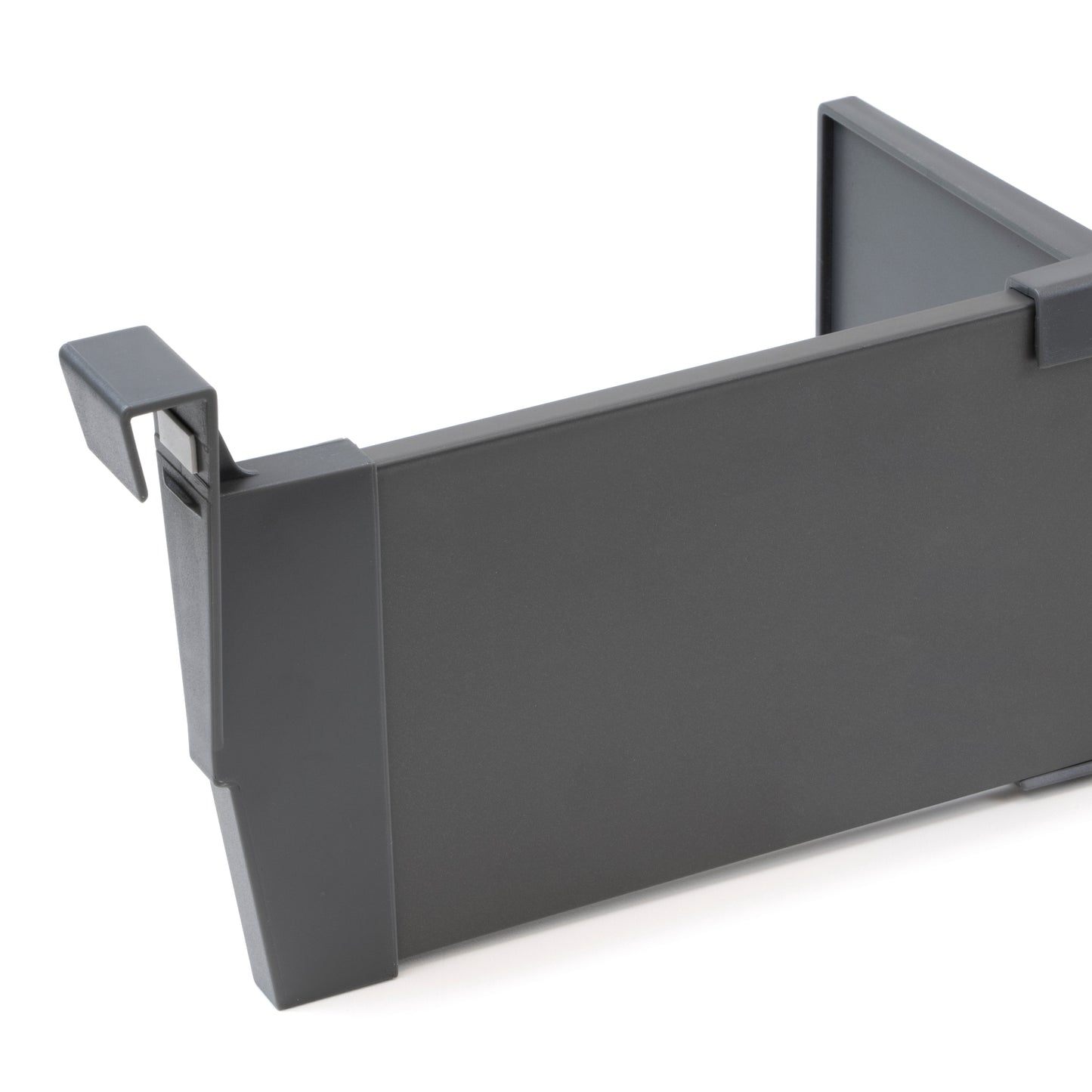 Emuca Kit di accessori divisori per interno cassetti Vertex-Concept, larghezza 600 mm, Alluminio e Tecnoplastica, Grigio antracite