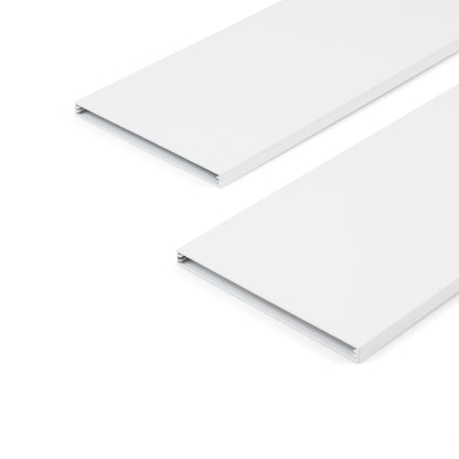 Emuca Set di divisori per interni dei casseti Vertex-Concept, 900, Verniciato bianco, Alluminio e Tecnoplastica.