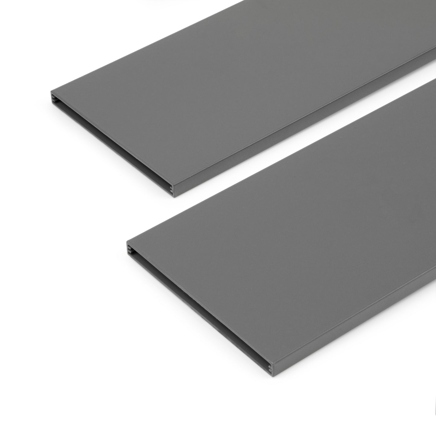Emuca Kit di accessori divisori per interno cassetti Vertex-Concept, larghezza 900 mm, Alluminio e Tecnoplastica, Grigio antracite