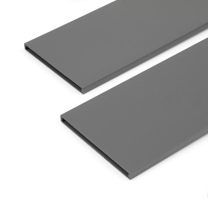 Emuca Kit di accessori divisori per interno cassetti Vertex-Concept, larghezza 900 mm, Alluminio e Tecnoplastica, Grigio antracite