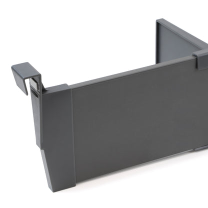 Emuca Kit di accessori divisori per interno cassetti Vertex-Concept, larghezza 900 mm, Alluminio e Tecnoplastica, Grigio antracite