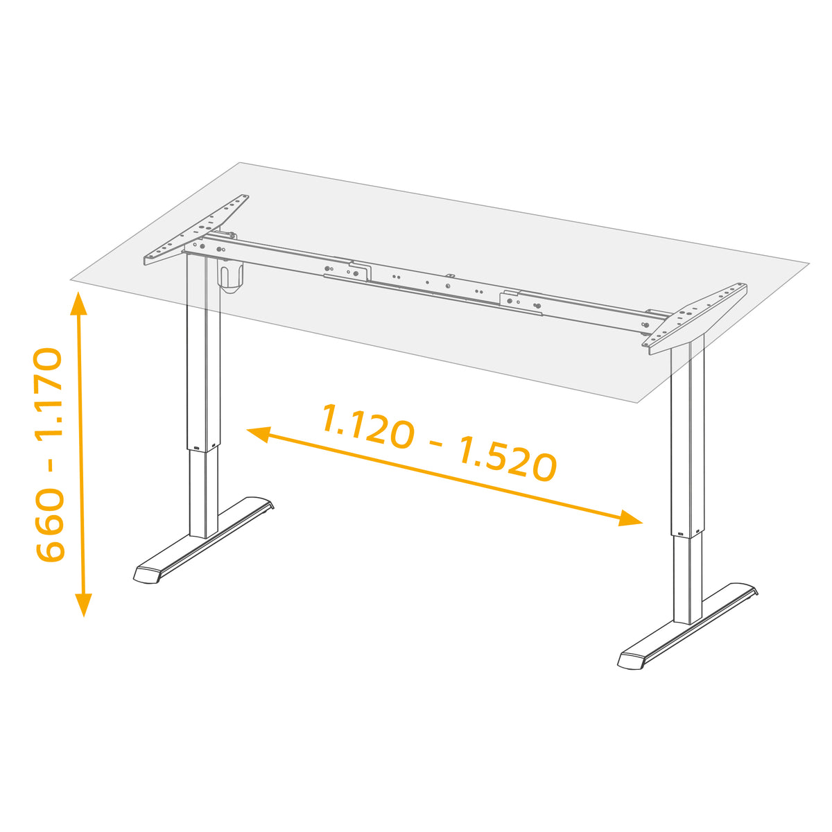 Tavolo motorizzato regolabile in altezza Lift Table