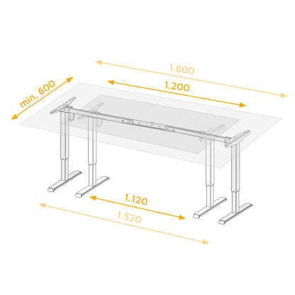 Tavolo motorizzato regolabile in altezza Lift Table