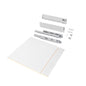 Kit cassetto per cucina o bagno Vertex di altezza 93mm con pannelli inclusi e regolazione 3D