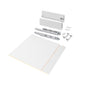 Kit cassetto per cucina o bagno Vertex di altezza 178mm con pannelli inclusi e regolazione 3D