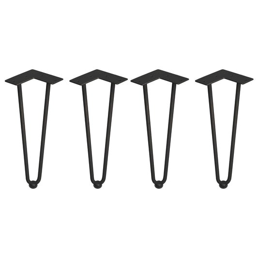 Gambe Hairpin a 2 aste per tavolo