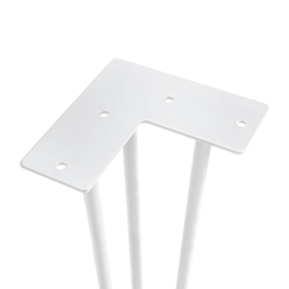 Gambe Hairpin di 3 bastoncini per tavolo