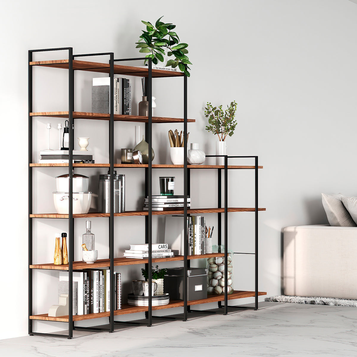 Scaffale Lader con struttura e ripiani