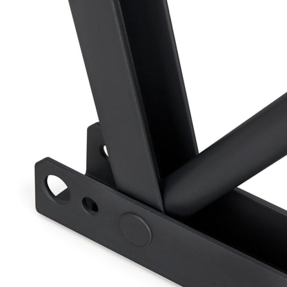 Emuca Set di meccanismi di sollevamento per tavolino, che permette di sollevare il tavolo di 135 mm, Acciaio, Verniciato nero