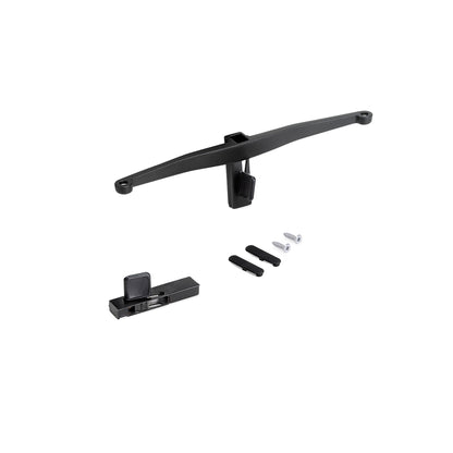 Set staffe Zero per mensola in legno