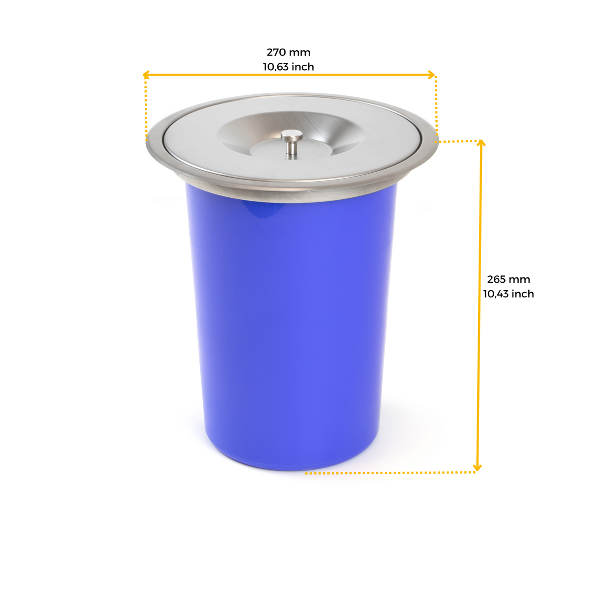 Pattumiera da incasso Recycle per piano cucina