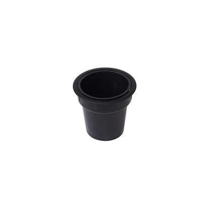 Emuca Accessorio porta oggetti Pot, Plastica nera, Tecnoplastica.
