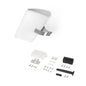 Emuca Faretto LED per specchio da bagno Aries (AC 230V 50Hz), non necessita di convertitore, L300mm, Luce Bianco Freddo 5.700K, Tecnoplastica e Alluminio, Cromato lucido