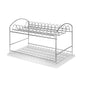 Emuca Scolapiatti da appoggioSuprastar, 435x270x275 mm, Acciaio, Cromato lucido
