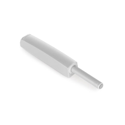 Emuca Lotto di 10 chiusure per porte da avvitare ai mobili con regolazione Push Lite, lunghezza 80 mm, Chiusura soft, Tecnoplastica, Grigia