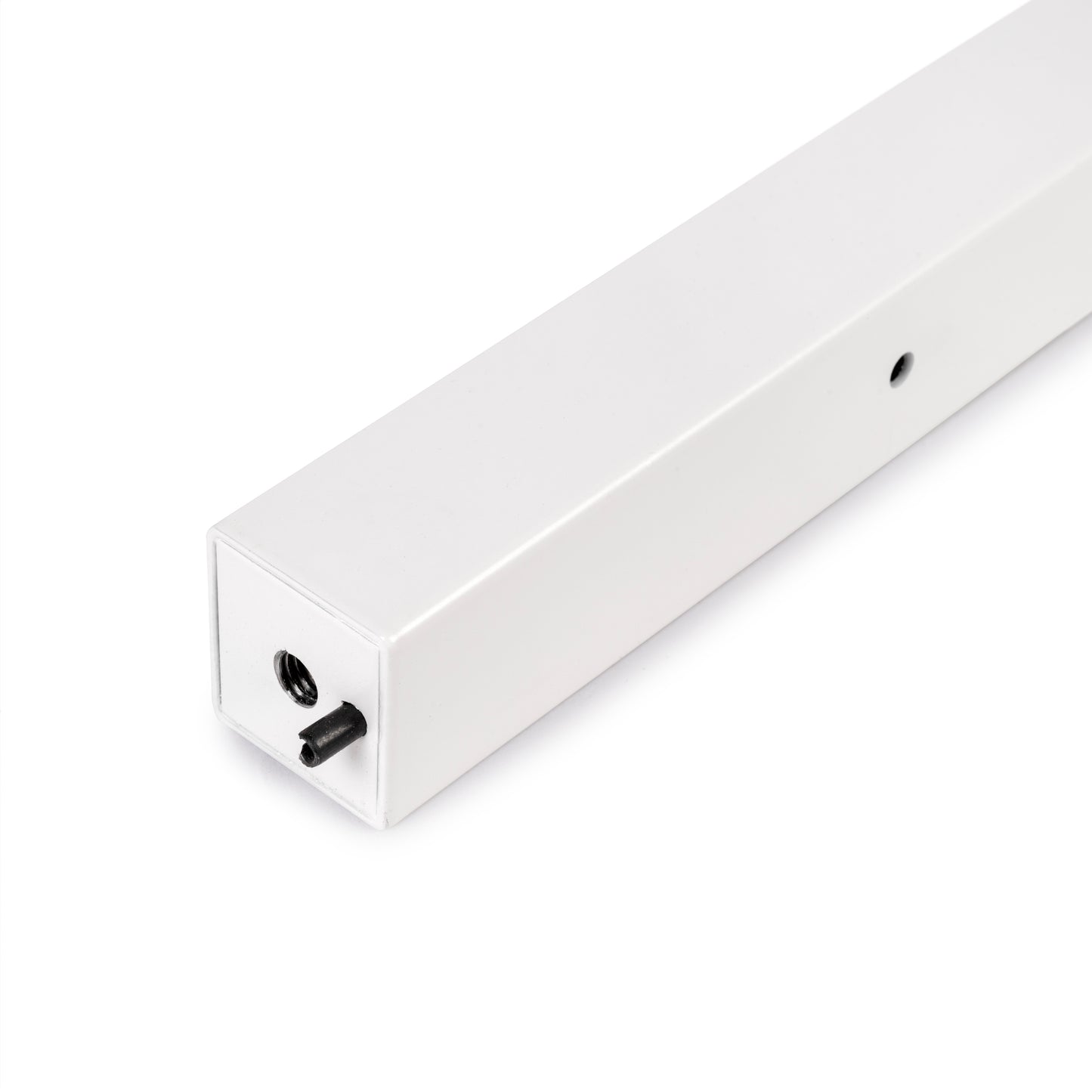 Emuca Gambe quadrate e struttura del tavolo, 50x50mm, 1150x750mm, Acciaio, Verniciato bianco