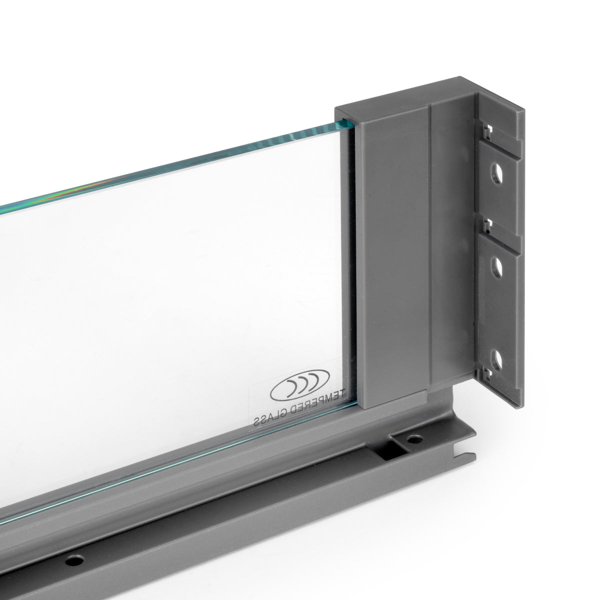 Cassetto esterno Vertex 40 kg altezza 131mm con sponde in vetro