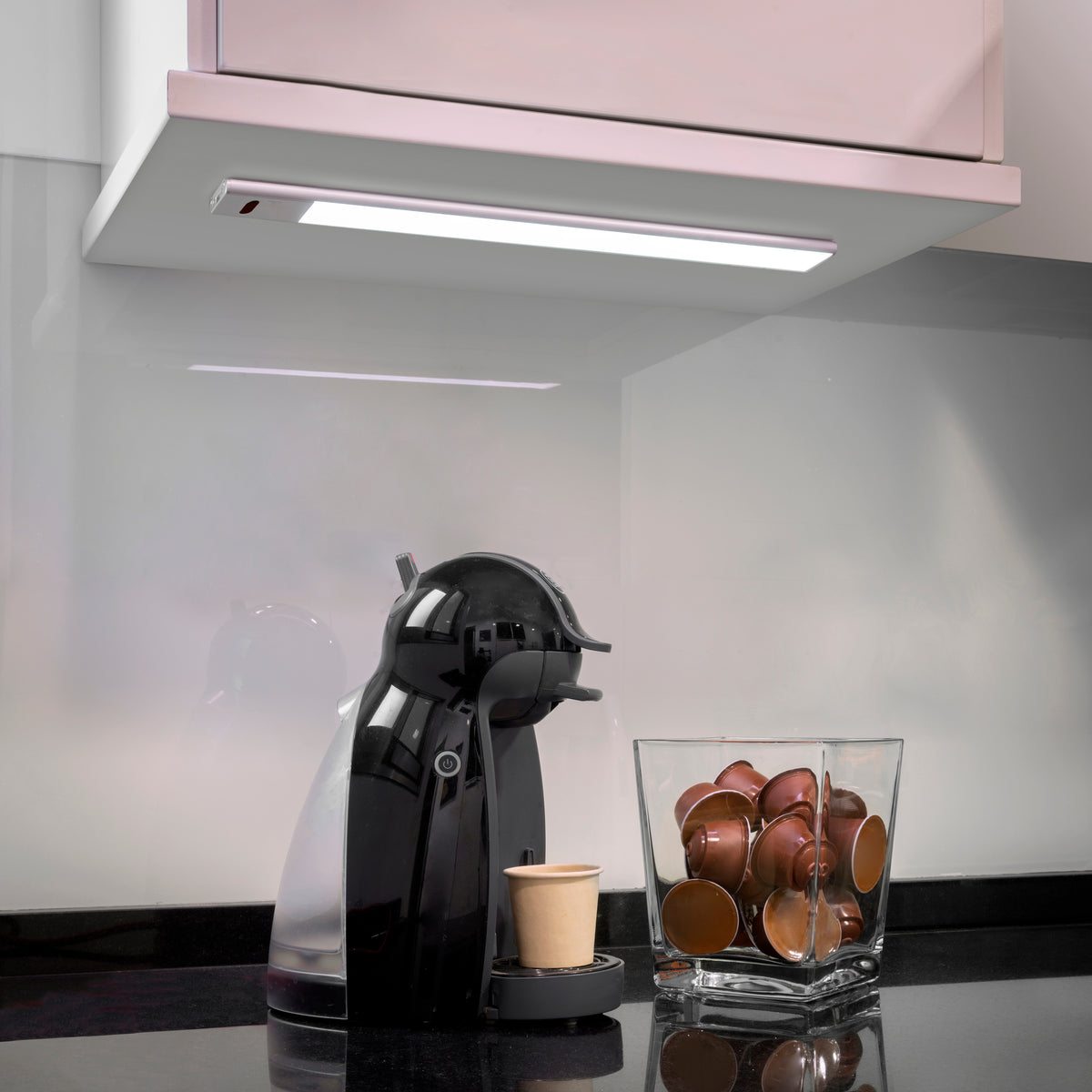 Applique LED Kaus ricaricabile via USB con sensore tattile di prossimità