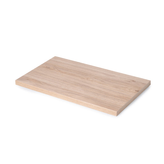 Emuca Piano da tavolo, 900x500 mm, spessore 30 mm, Legno, Finitura rovere