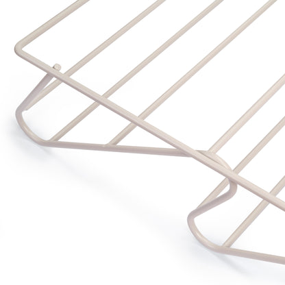 Emuca Kit di porta scarpe in metallo e telaio con guide a chiusura ammortizzata per armadio, regolabile, modulo 900 mm, Grigio pietra