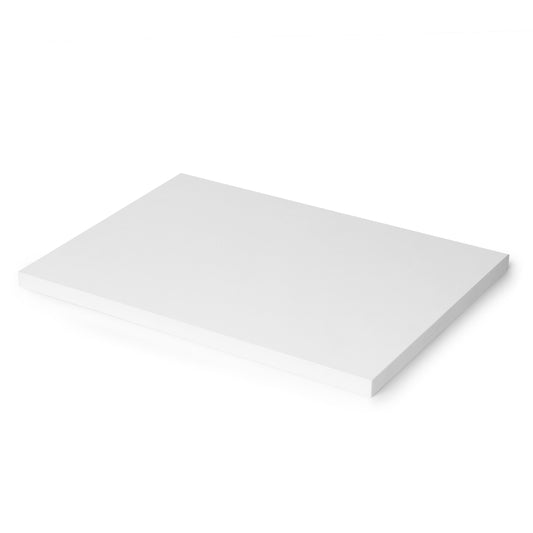 Emuca Piano da tavolo, 1150x750mm, spessore 30mm, Legno, Verniciato bianco