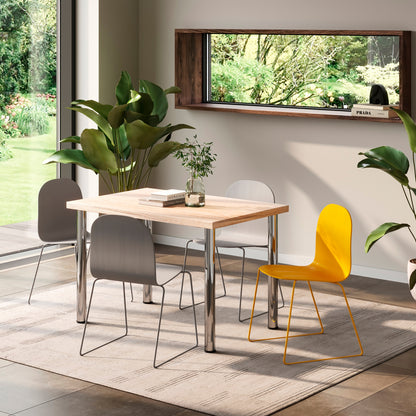 Emuca Piano da tavolo, 1150x750mm, spessore 30mm, Legno, Verniciato bianco