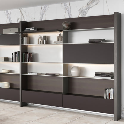 Emuca braccetto per porta elevabile Thin, diametro 12 mm, con agganci, 10 kg, Acciaio e Tecnoplastica, Verniciato nichel opaco