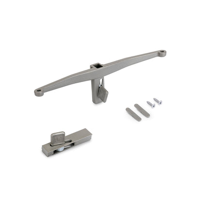 Set staffe Zero per mensola in legno