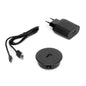 Caricatore mobile di superficie wireless USB-A Airtop 2 (Ø60 mm)