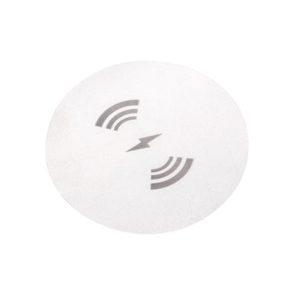Emuca Caricabatterie wireless nascosto Airtop 2, D.60mm, 5V DC 2A (Qi-10W), Tecnoplastica, Nero