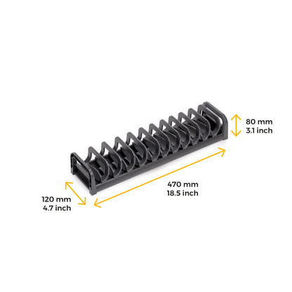 Portapiatti Orderbox 120x470 per cassetto