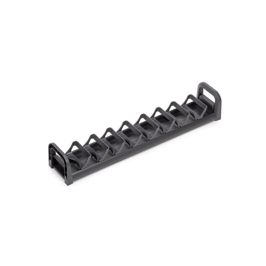 Emuca Supporto per cassetto Orderbox, 90x470 mm, Alluminio e Tecnoplastica, Grigio antracite