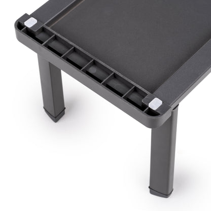 Emuca Portapiatti verticale per cassetto Orderbox, 159x468 mm, Alluminio e Tecnoplastica, Grigio antracite