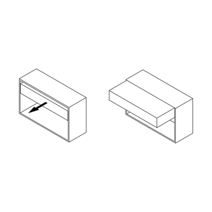 Emuca Guide per tavolo allungabile e sollevabile Oplà Folding+39 M120, Alluminio, Champagne anodizzato