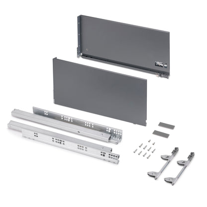 Cassetto esterno Vertex, 60kg, altezza 242mm e regolazione 3D