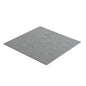 Emuca Tappetino antiscivolo per cassetti, Net, lunghezza 20m x 480mm, Tecnoplastica, Grigia