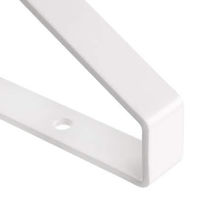 Set di supporti per mensole in legno Shelf con forma triangolare