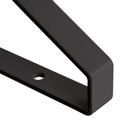 Set di supporti per mensole in legno Shelf con forma triangolare