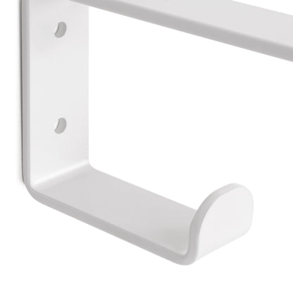 Set di supporti per mensole in legno Shelf con gancio integrato