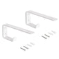 Set di supporti per mensole in legno Shelf con gancio integrato