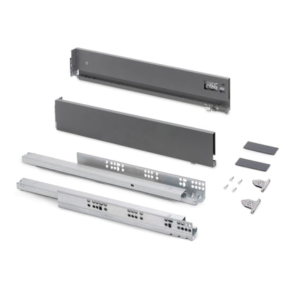 Cassetto esterno Vertex, 40kg, altezza 93mm e regolazione 3D