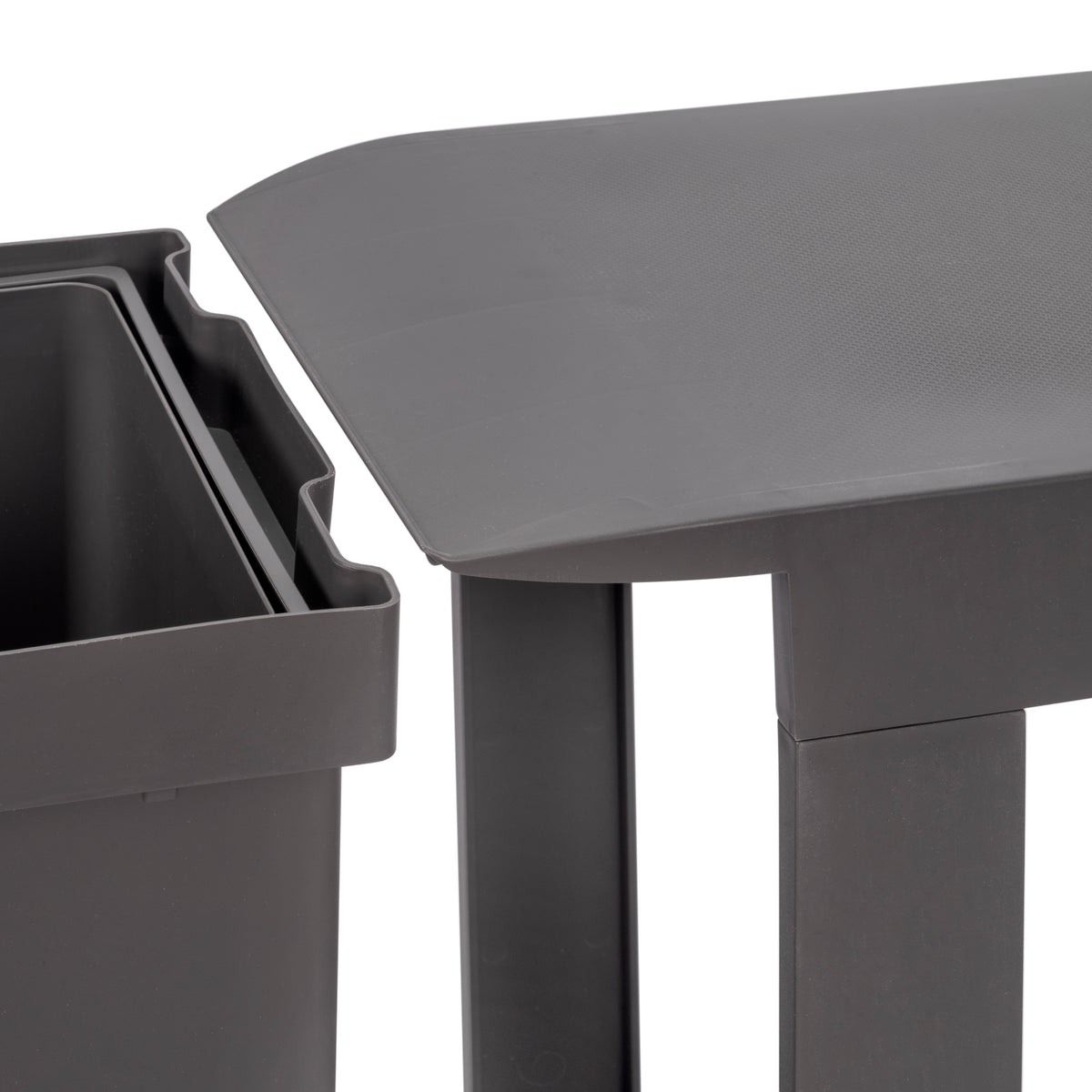 Pattumiera per raccolta differenziata per cucina, 1 x 30L, fissaggio inferiore, estrazione automatica