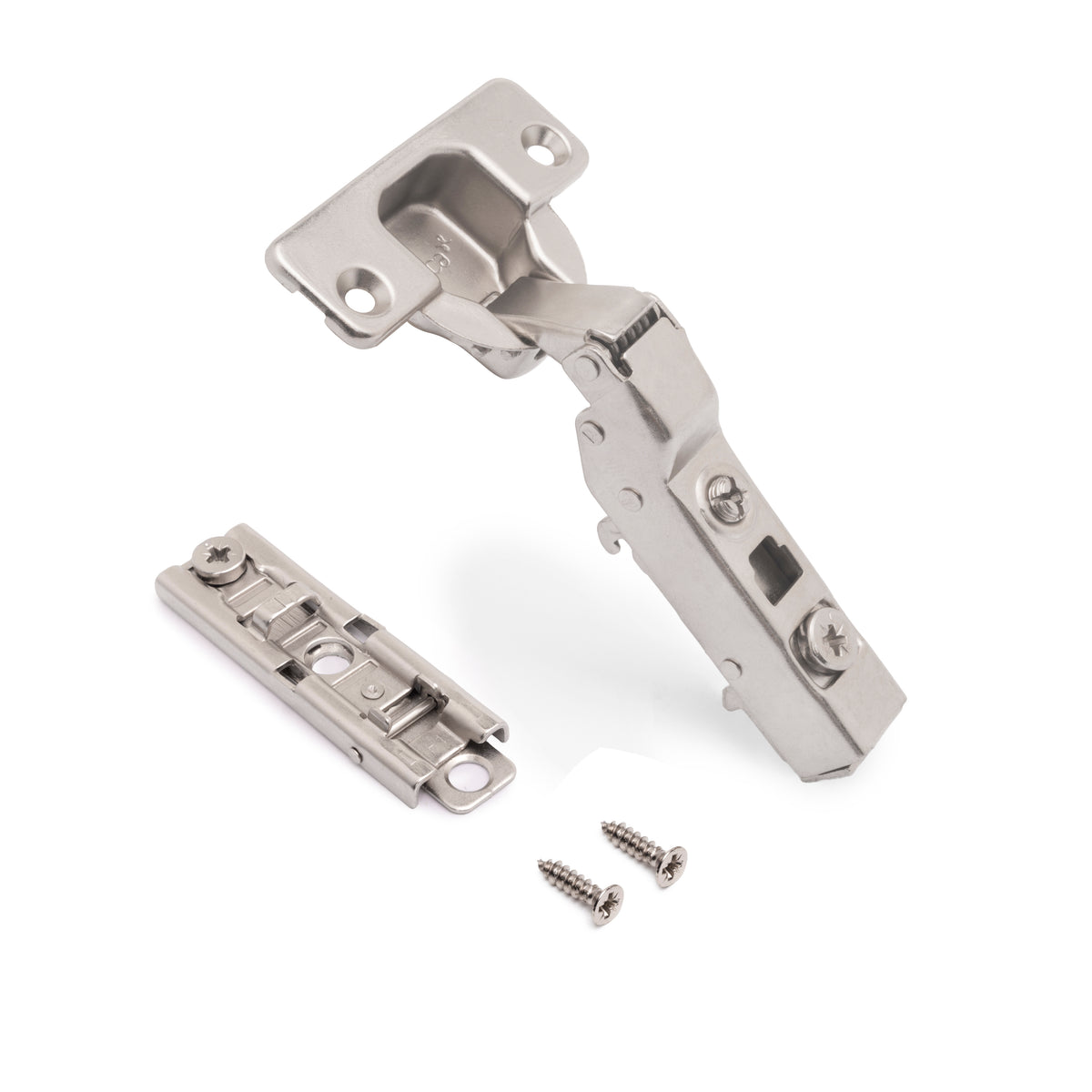 Kit cerniera mezzo collo X91 con chiusura ammortizzata e basetta dritto