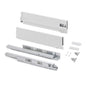 Cassetto esterno Vertex, 40kg, altezza 131mm e regolazione 3D