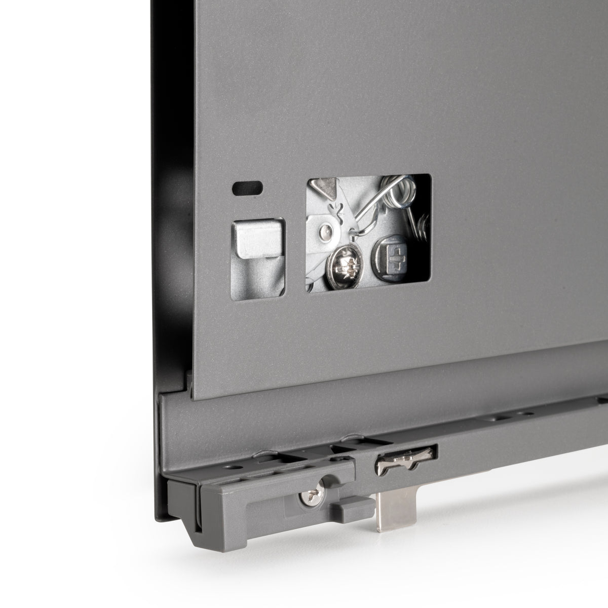Cassetto esterno Vertex, 40kg, altezza 83mm e regolazione 3D